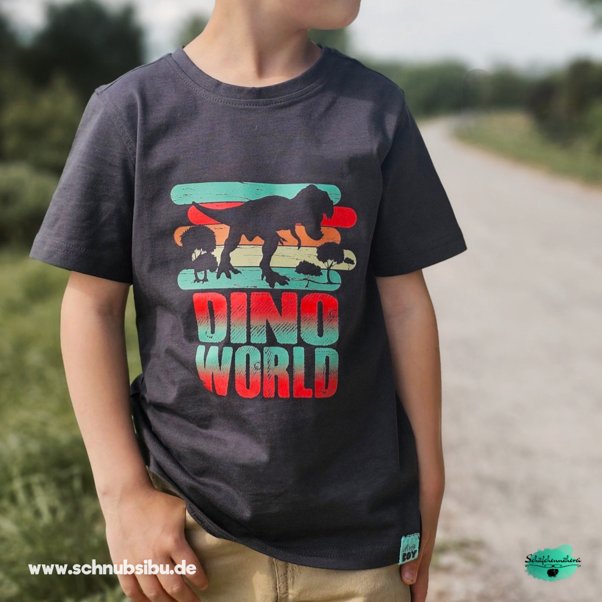 Bügelbild Dinoworld